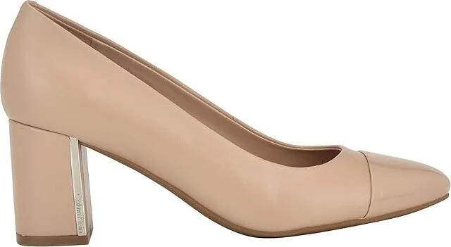 Calvin Klein Umelia High Women's Heels Light Natural : 9.5 M, Synthetic - Image 5