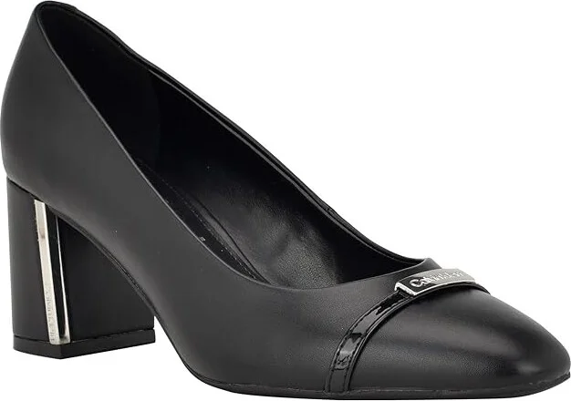 Calvin Klein Unesta High Women's Heels Black : 9 M, Synthetic - Image 4