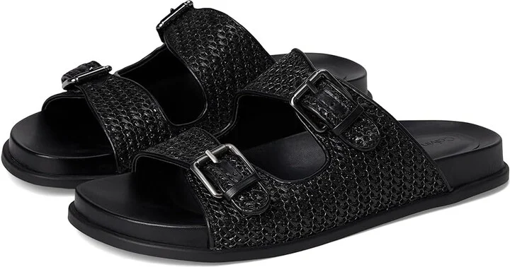 Calvin Klein Vibe Women's Sandals Black : 5 M, Synthetic
