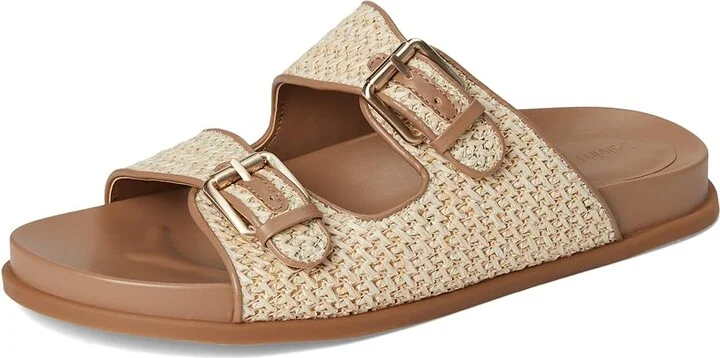Calvin Klein Vibe Women's Sandals Light Natural/Medium Brown : 9.5 M, Synthetic - Image 5