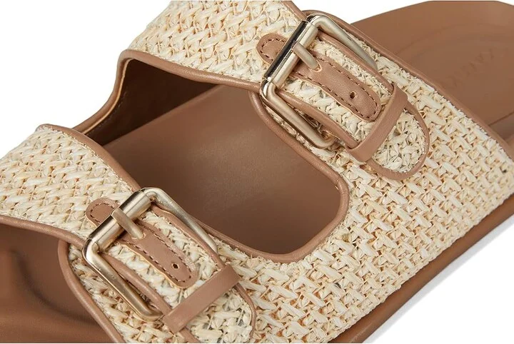 Calvin Klein Vibe Women's Sandals Light Natural/Medium Brown : 9.5 M, Synthetic - Image 7