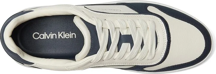 Calvin Klein Waclon Men's Cold Weather Boots Dark Blue/Ivory : 8.5 M, Suede - Image 2