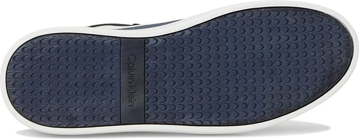 Calvin Klein Waclon Men's Cold Weather Boots Dark Blue/Ivory : 8.5 M, Suede - Image 3