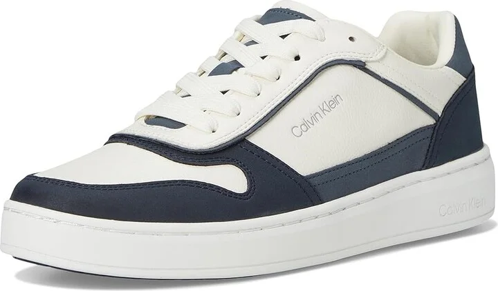 Calvin Klein Waclon Men's Cold Weather Boots Dark Blue/Ivory : 8.5 M, Suede - Image 5