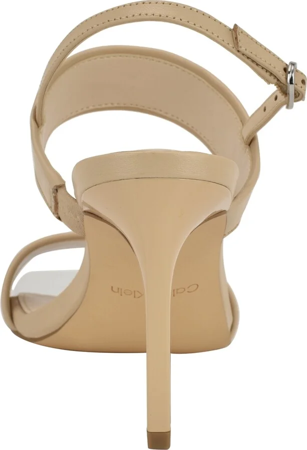 Calvin Klein Women's Amour Double Band Slingback Stiletto Sandals - Image 7