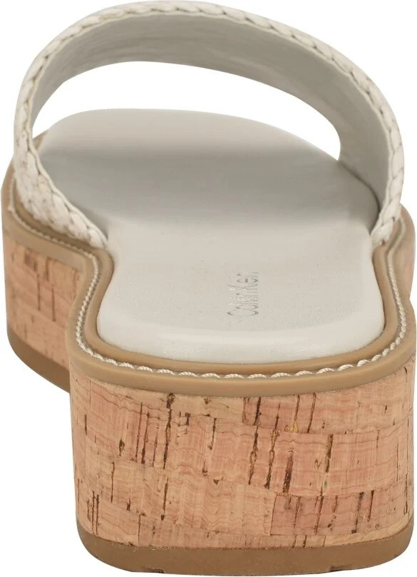 Calvin Klein Women's Arzelia Single Band Platform Slip-On Sandals - Image 3
