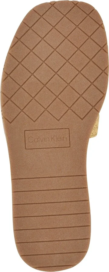 Calvin Klein Women's Arzelia Single Band Platform Slip-On Sandals - Image 9