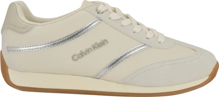 Calvin Klein Women's Avyenna Retro Lace-Up Sneakers - Image 6