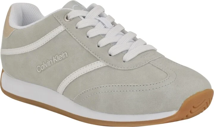 Calvin Klein Women's Avyenna Retro Lace-Up Sneakers