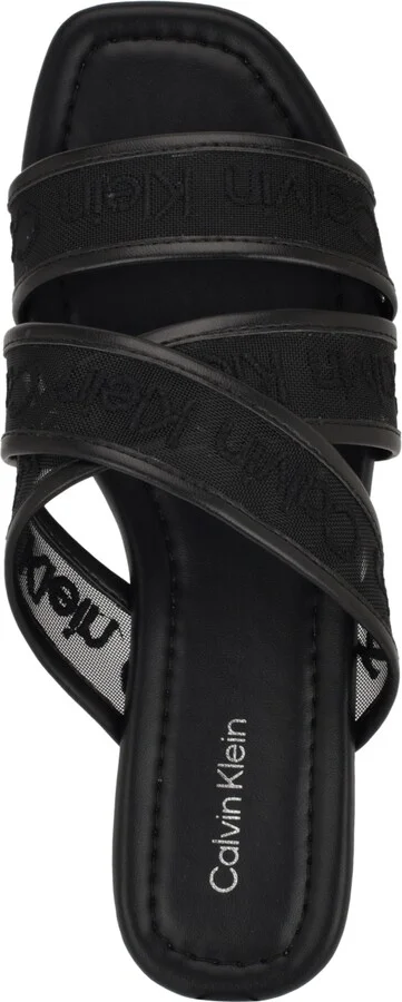 Calvin Klein Women's Bestina Strappy Logo Sandals - Image 8