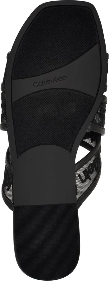 Calvin Klein Women's Bestina Strappy Logo Sandals - Image 9