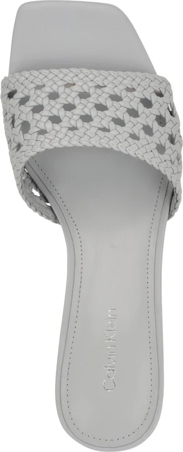 Calvin Klein Women's Brianny Woven Slip-On Sandals - Image 9
