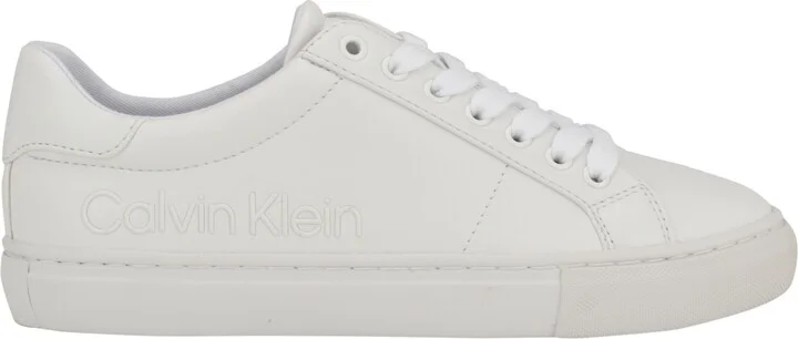 Calvin Klein Women's Camzy Lace-Up Casual Sneakers - Image 6