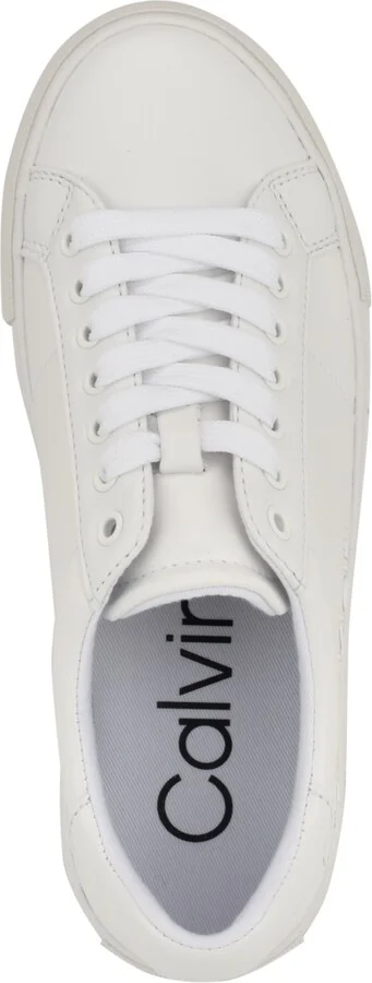 Calvin Klein Women's Camzy Lace-Up Casual Sneakers - Image 8