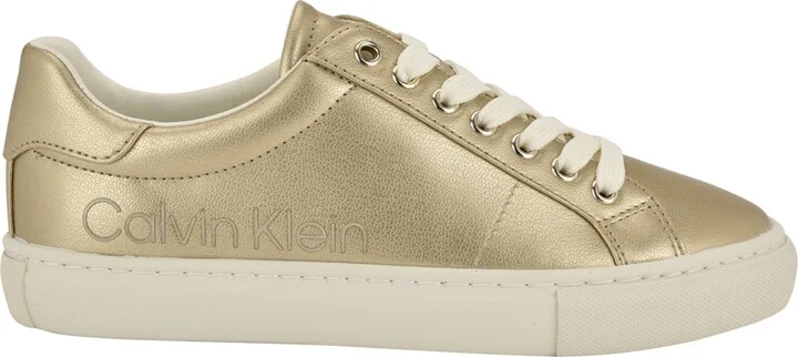 Calvin Klein Women's Camzy Lace-Up Casual Sneakers - Image 10