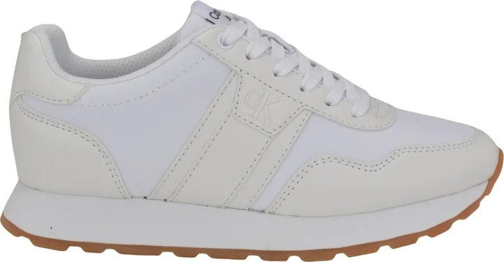 Calvin Klein Women's Carene Round Toe Lace-up Casual Sneakers - Image 2