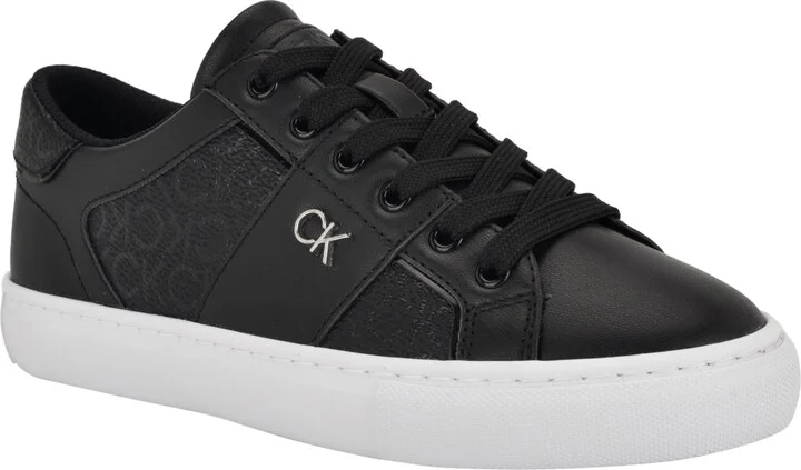 Calvin Klein Women's Charie Logo Lace-up Sneakers - Image 6