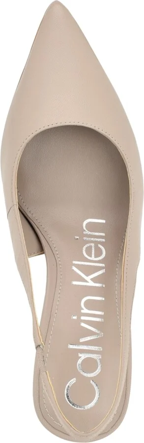 Calvin Klein Women's Cinola Pointy Toe Slingback Pumps - Image 4