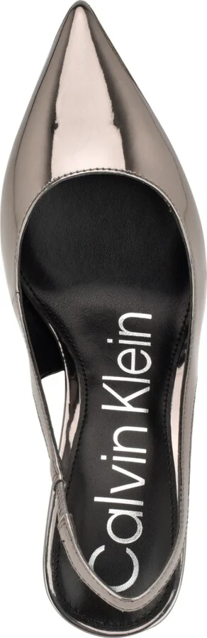 Calvin Klein Women's Cinola Pointy Toe Slingback Pumps - Image 8