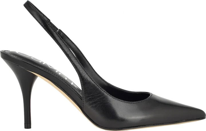 Calvin Klein Women's Cinola Pointy Toe Slingback Pumps - Image 10