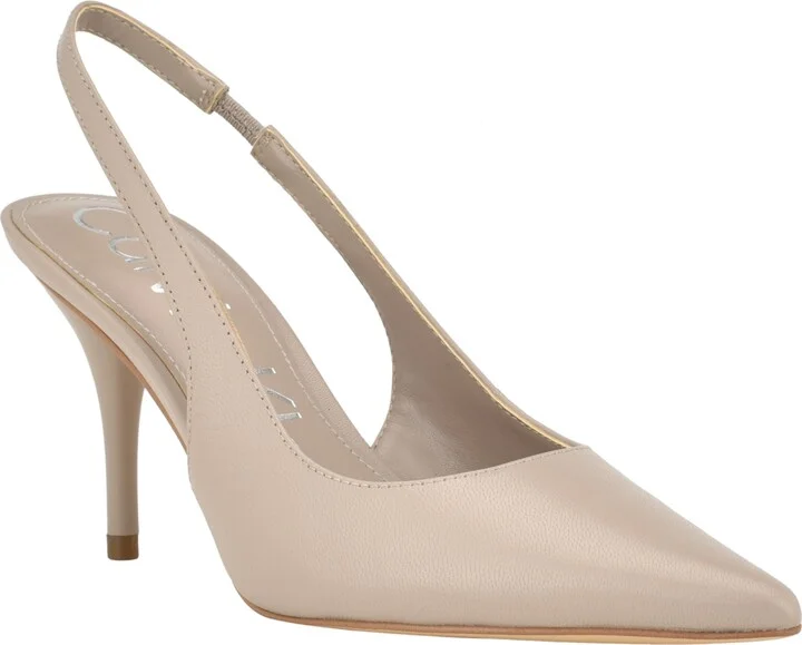 Calvin Klein Women's Cinola Pointy Toe Slingback Pumps