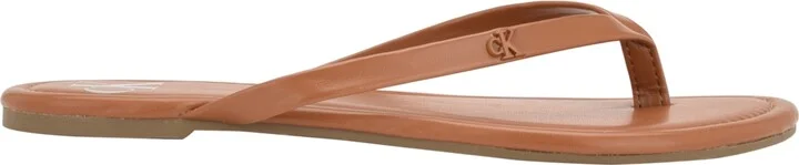 Calvin Klein Women's Crude Flat Thong Sandals - Image 6