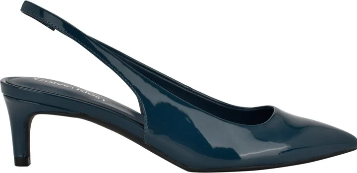 Calvin Klein Women's Dainty Slingback Kitten Heel Pumps - Image 6