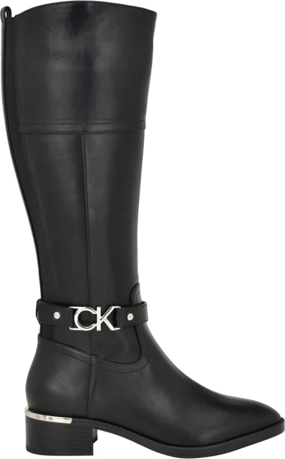 Calvin Klein Women's Daphny Knee High Block Heel Boots - Image 2