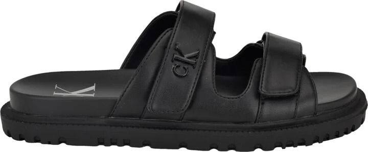 Calvin Klein Women's Donnie Double Adjustable Strap Sandals - Image 8
