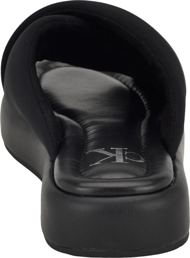Calvin Klein Women's Evey Criss-Cross Slip-On Sandals - Image 3