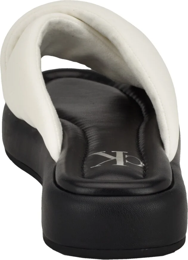 Calvin Klein Women's Evey Criss-Cross Slip-On Sandals - Image 7