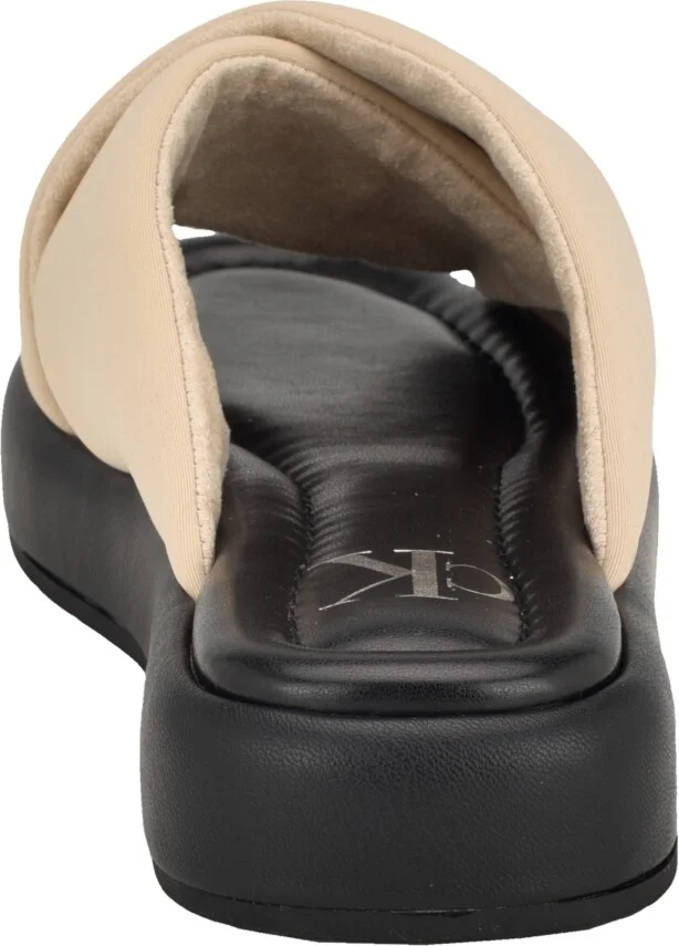 Calvin Klein Women's Evey Criss-Cross Slip-On Sandals - Image 11