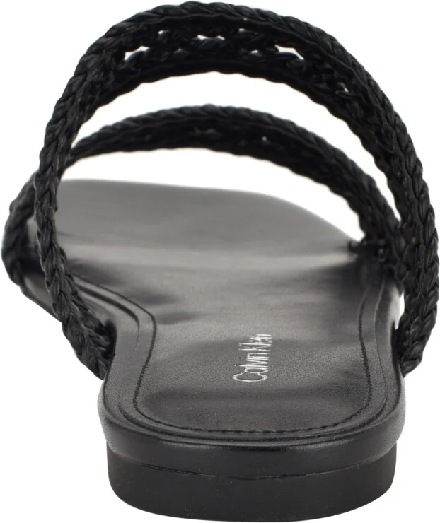 Calvin Klein Women's Florency Woven Slip-On Flat Sandals - Image 7