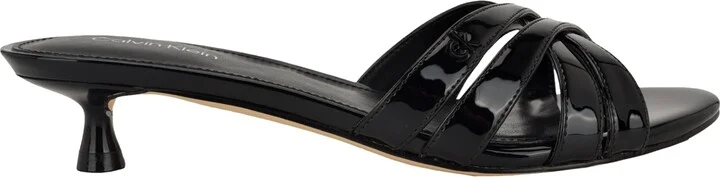 Calvin Klein Women's Gabbie Crisscross Kitten Heel Sandals - Image 2