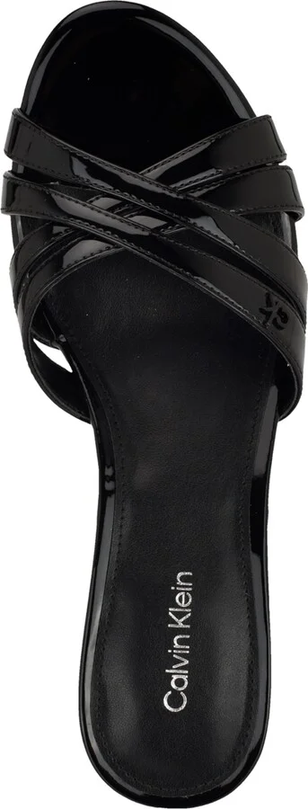 Calvin Klein Women's Gabbie Crisscross Kitten Heel Sandals - Image 4
