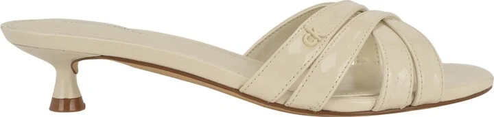 Calvin Klein Women's Gabbie Crisscross Kitten Heel Sandals - Image 6