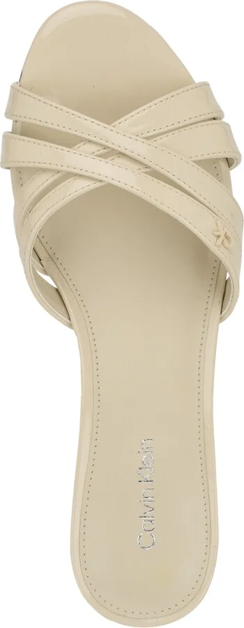 Calvin Klein Women's Gabbie Crisscross Kitten Heel Sandals - Image 8