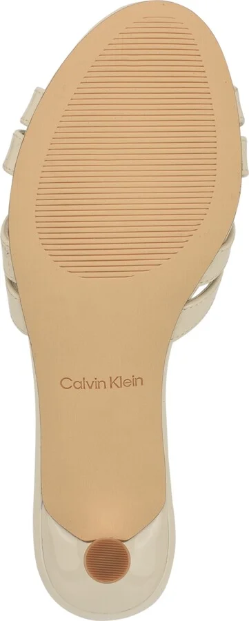Calvin Klein Women's Gabbie Crisscross Kitten Heel Sandals - Image 9