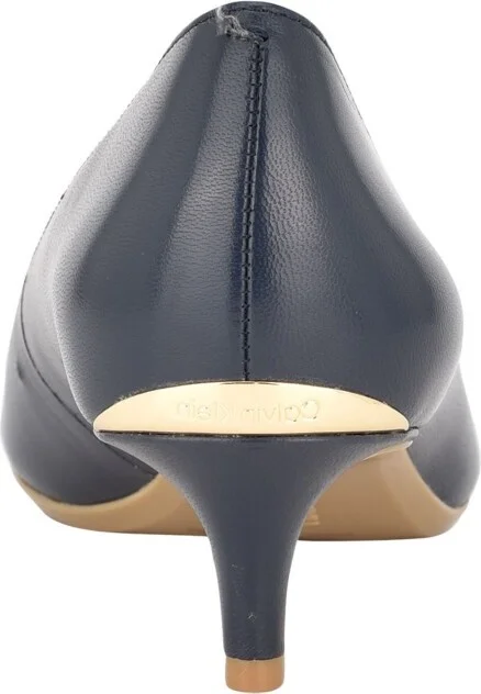 Calvin Klein Women's Gabrianna Pointed Toe Kitten Heel Pumps - Image 7