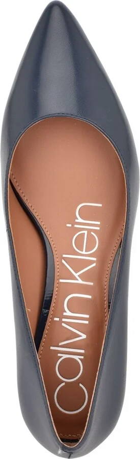Calvin Klein Women's Gabrianna Pointed Toe Kitten Heel Pumps - Image 8