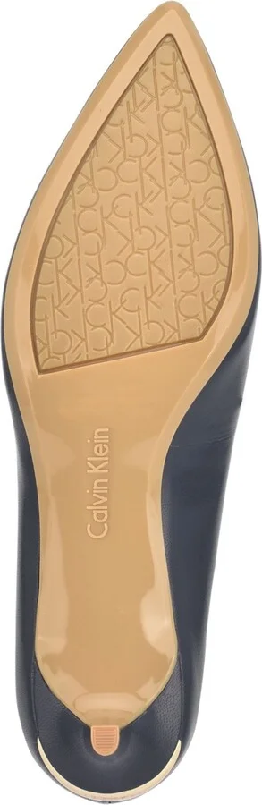 Calvin Klein Women's Gabrianna Pointed Toe Kitten Heel Pumps - Image 9