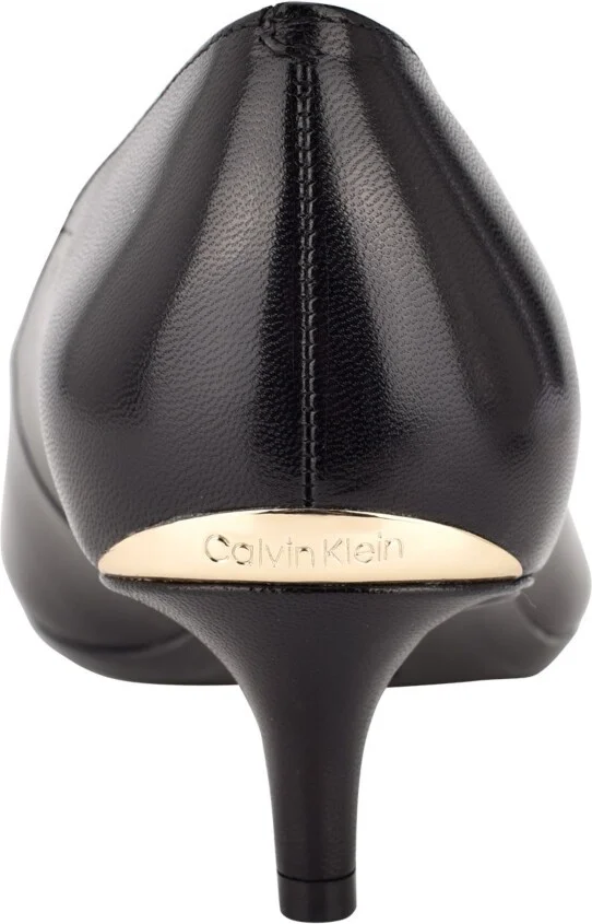 Calvin Klein Women's Gabrianna Pointed Toe Kitten Heel Pumps - Image 11