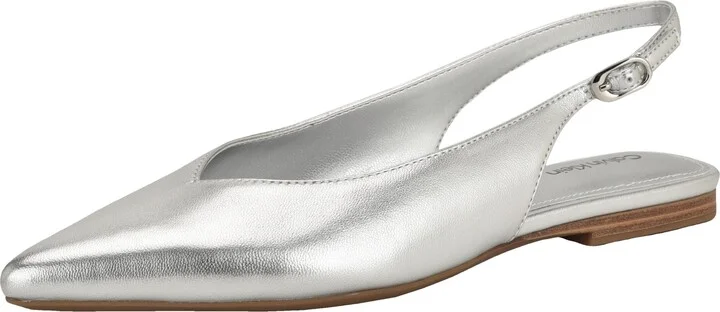 Silver Metallic Leather 040