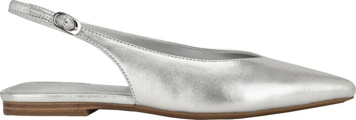 Calvin Klein Women's Galiana Pointy Toe Slingback Flats - Image 6
