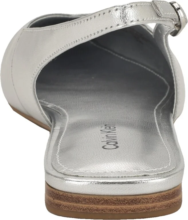 Calvin Klein Women's Galiana Pointy Toe Slingback Flats - Image 7