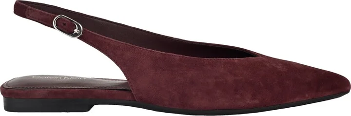 Calvin Klein Women's Galiana Pointy Toe Slingback Flats - Image 10