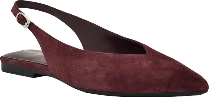 Dark Red Suede