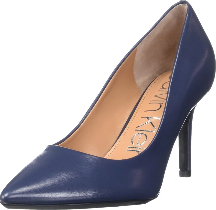Navy Leather