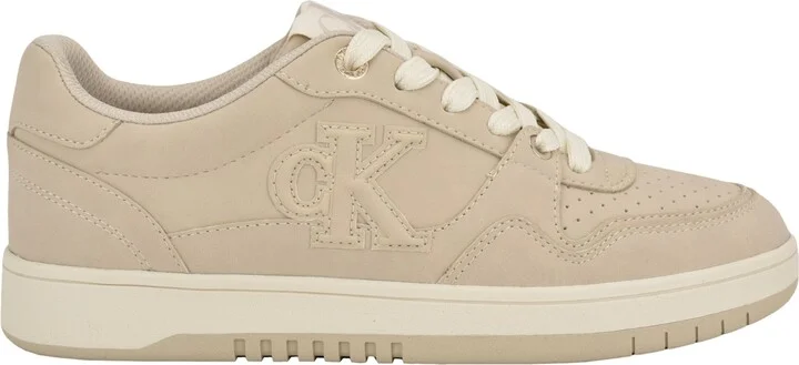 Calvin Klein Women's Henlea Logo Lace-Up Casual Sneakers - Image 2