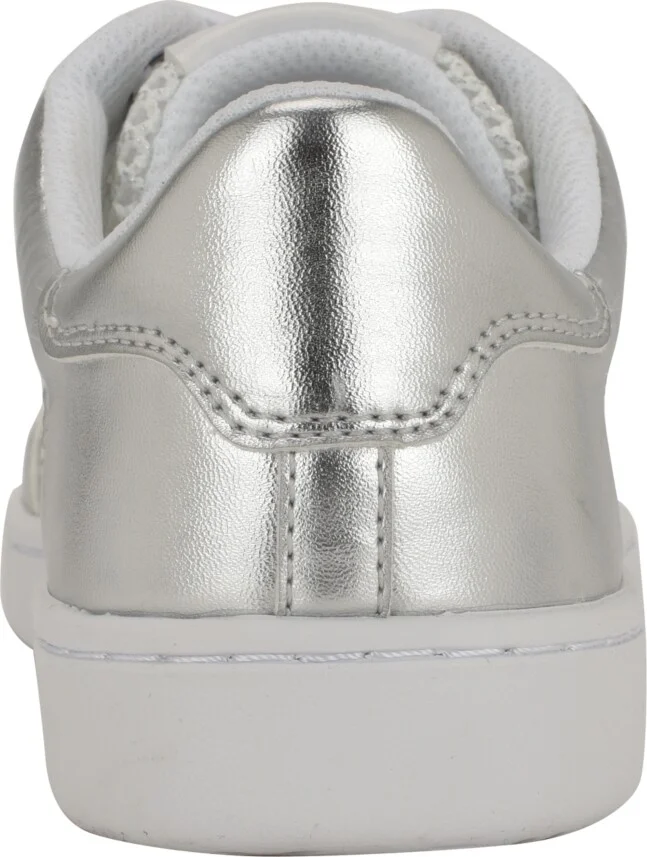 Calvin Klein Women's Heyra Logo Lace-Up Sneakers - Light Gray/White - Image 11